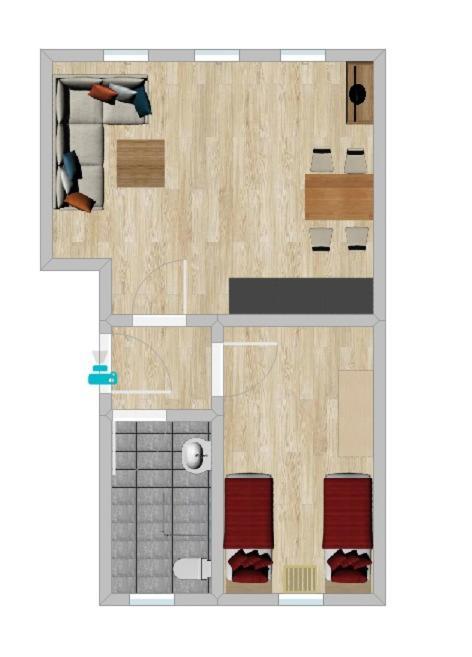 Haus Delphin - Ferienwohnung 2 Norderney Exterior foto